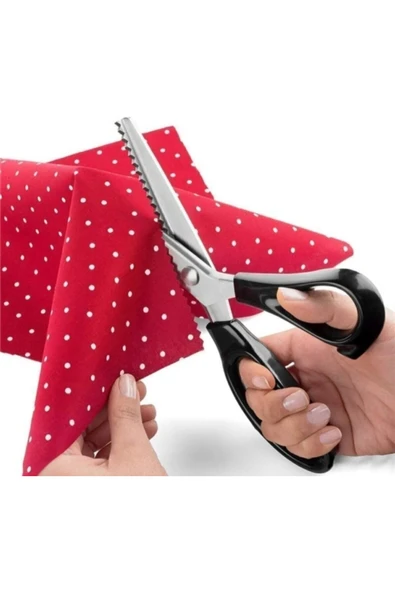 SİNGER Marka Orijinal Sürfile Makası Zigzag Kesim Makası ürün görseli