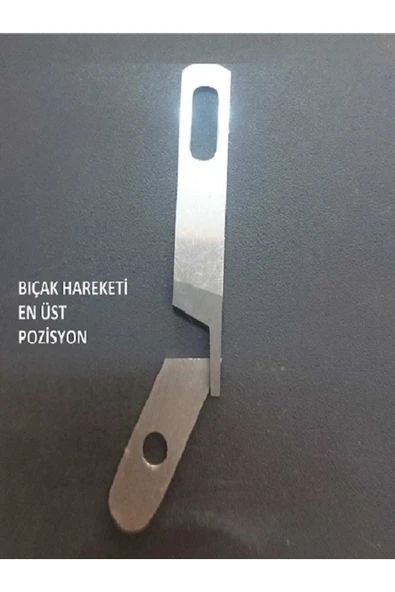 singer pfaff Singer Overlok Makinesi Bıçağı (üst Hareketli Bıçak Ve Alt Sabit Bıçak) Takım Gönderilecektir. - Resim 5