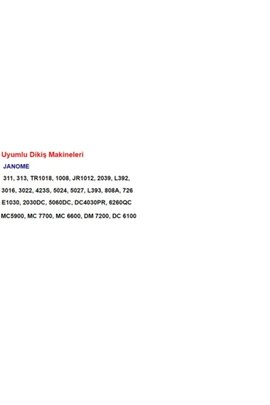 SİNGER Aile Dikiş Makinesi Kıvırma Ayak (3mm) Dar Olan En Çok Kullanılan Genel Makineler Için - Resim 4