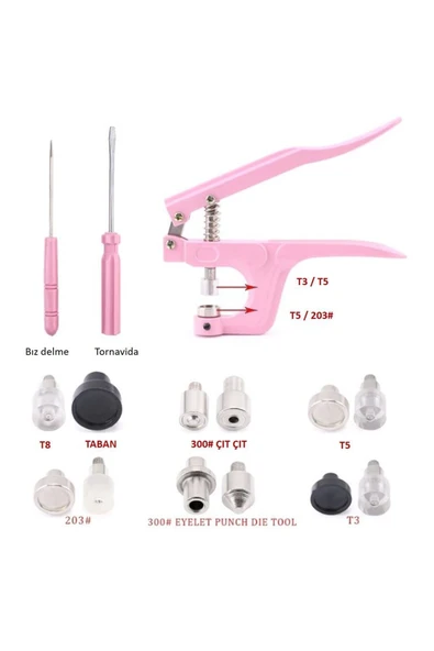 PLATINSEW PLASTİK ÇITÇIT EL PENSE SETİ 160 ADET - Resim 2