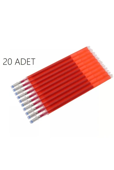 TZAB 20 Adet Uçan Kalem Kırmızı Renk Orta Boy Uçan Kalem ürün görseli