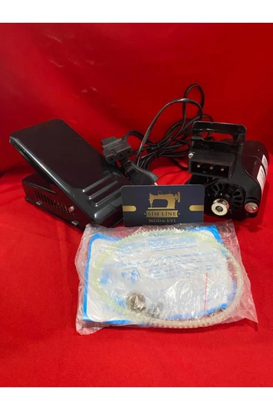 Simline Ev Tipi Aile Dikiş Makinesi Motoru (220V-120W) Flips Dikiş Makine Motoru ürün görseli