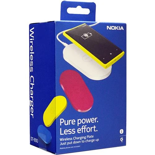 Nokia DT-900 Kablosuz Cep Telefonu Şarj Cihazı - SARI - 3