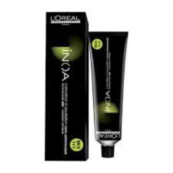 Loreal Professionnel Inoa 6.66 Numara Koyu Kumral Yoğun Kızıl Saç Boyası 60 ml (Oksidansız) ürün görseli 1