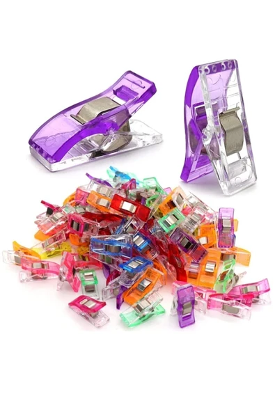 DİKİŞ MAKİNA ÇARŞISI Dikiş Nakış Kumaş Kağıt Sıkıştırma Mandalı (kumaşlarınızı Rahatça Skıştırın) 10 Adet Fiyatıdır. ürün görseli