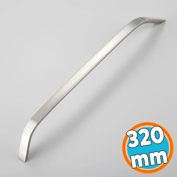 Mobilya Çekmece Mutfak Dolabı Dolap Kapak Kulpları Kulb Kulpu 32 cm Metal İnox Kulp 320 mm ürün görseli