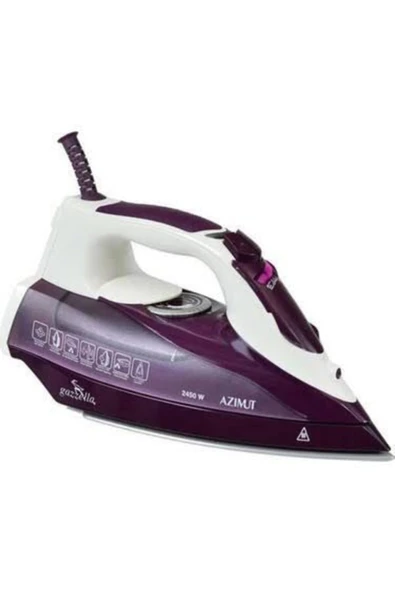 Silter Füme Renk Gazzella Azimut Inorcera Buharlı Ütü - Resim 4