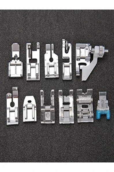 Bluemix Sınger Beko Zetina Janome Brother Homemax Sınbo 11 Parça Ev Tipi Aile Dikiş Makinesi  Uyumlu Seti - Resim 2