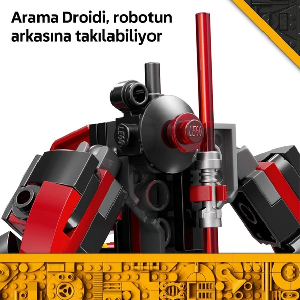 LEGO 75411 Star Wars: Klon Savaşları Darth Maul™ Robotu - Resim 7