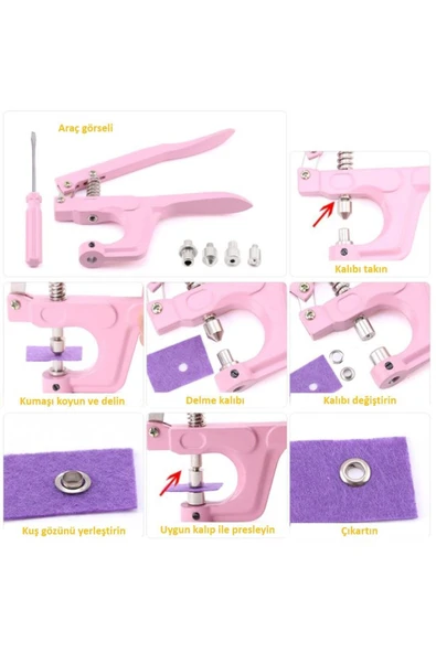 PLATINSEW PLASTİK ÇITÇIT EL PENSE SETİ 160 ADET - Resim 3