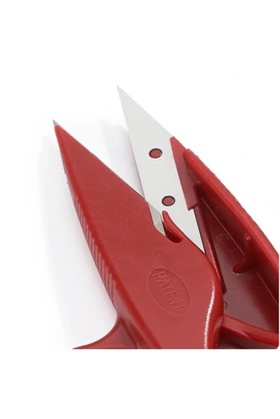 EleganTShoP Red İplik Temizleme Çıt Makası pin-1155 - Resim 2