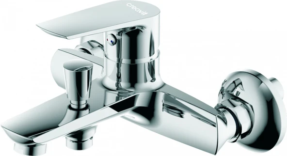 Creavit Solo Lavabo Banyo Batarya Seti ve SH630 Tepe Duş Seti Krom - Resim 4