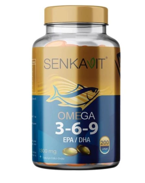 Senkavit Omega 3-6-9 1300 mg 200 Softjel