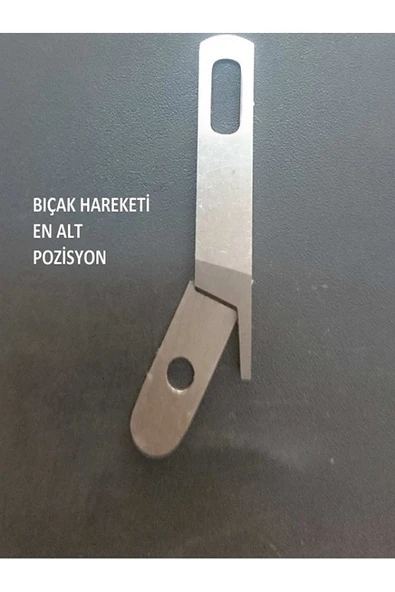 singer pfaff Singer Overlok Makinesi Bıçağı (üst Hareketli Bıçak Ve Alt Sabit Bıçak) Takım Gönderilecektir. - Resim 6