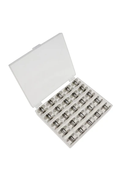 SİNGER Ev Tipi Aile Dikiş Makinesi Metal Masura 1 Kutuda 25 Adet Metal Masura ürün görseli