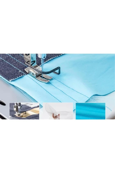 Jack A5e-q Düz Makine Kısa Iplik Kesicili Temiz Dikiş - Resim 5