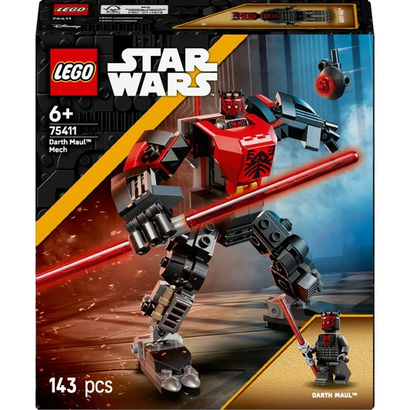 LEGO 75411 Star Wars: Klon Savaşları Darth Maul™ Robotu - Resim 3
