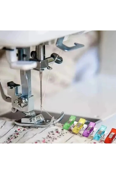 KRC TEKSTİL Küçük Boy Kumaş Mandalı 10 Adet - Resim 7