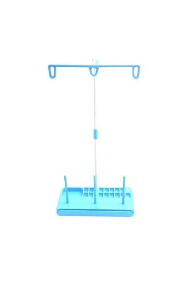 ecodikis Evtipi Dikiş Makine Çardak 3iplikli Plastik Mavi - Resim 2