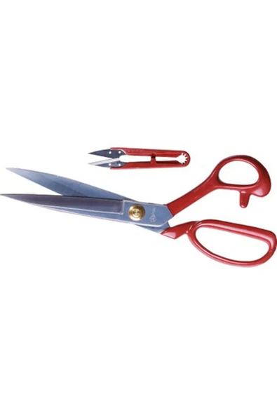 SİNGER Pin Marka Orijinal Kumaş Kot Deri Kesim Profesyonel Terzi Makası - Resim 2