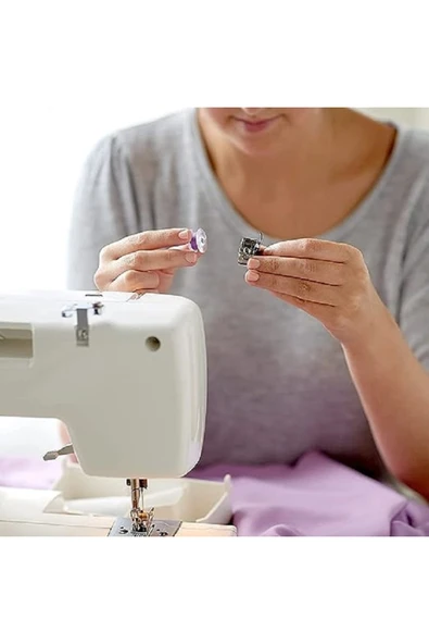 ecodikis Ev Tipi Plastik Masura 25li Kutu Şeffaf (Singer Beko Janome) - Resim 5