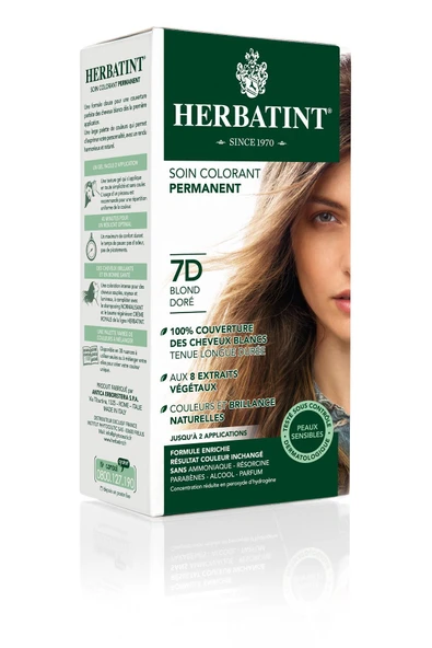 Herbatint Golden Blonde 7D Saç Boyası ürün görseli 1