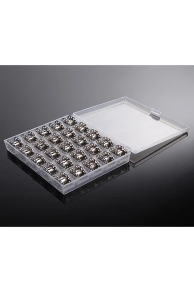 İşkur Makina Ev Tipi Aile Dikiş Makinası Metal Masurası 25 Adet Ve Kutusu ürün görseli