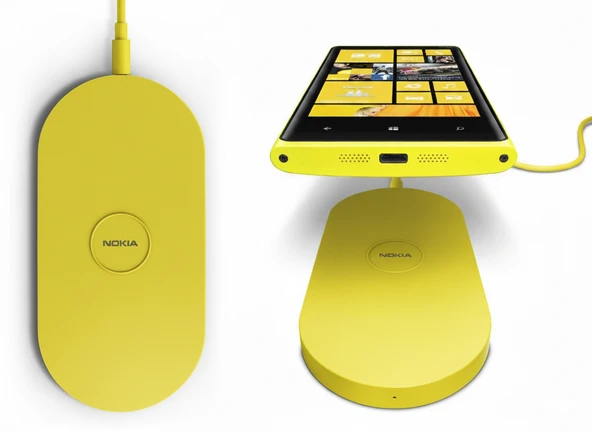 Nokia DT-900 Kablosuz Cep Telefonu Şarj Cihazı - SARI