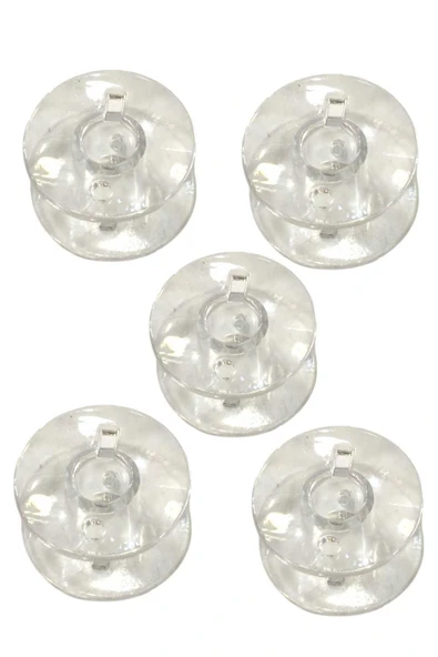 Bluemix Dikiş Makine Singer Beko Zetina Bindallı Ev Tipi Aile Dikiş Makinası 50 Adet Şeffaf Plastik Masura ürün görseli