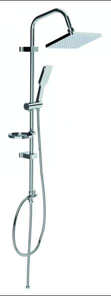 Creavit Solo Lavabo Banyo Batarya Seti ve SH630 Tepe Duş Seti Krom - Resim 2