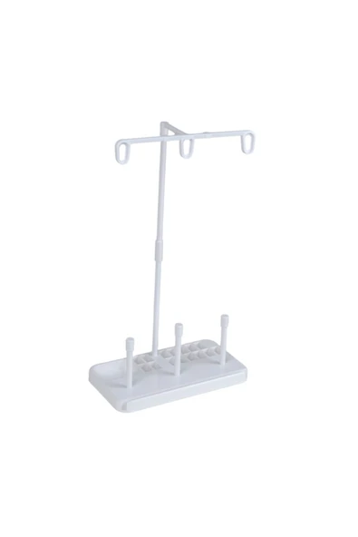 KARACA MAKİNE Ev Tipi Dikiş Makine Çardağı 3 Iplikli Beyaz ürün görseli