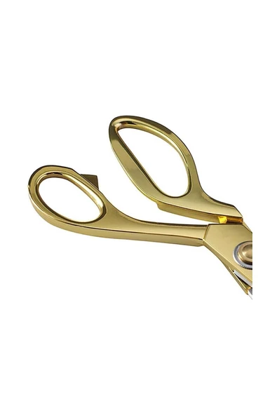 İşkur Makina İşkur Makina Profesyonel Metal Terzi Makası Altın Renkli Büyük Boy 10.1/2 inç - Resim 2