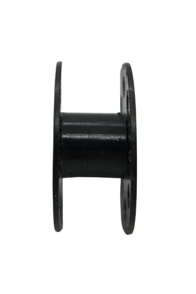 ofisturka Düz Makine Metal Siyah Tırnaksız Masura / 270010 - Resim 2