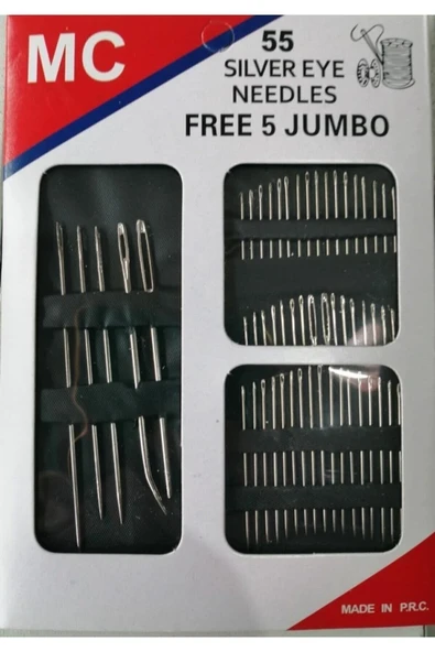 Yüncü Dede iğne Seti Çok Amaçlı Dikiş iğne Seti 55'li ürün görseli