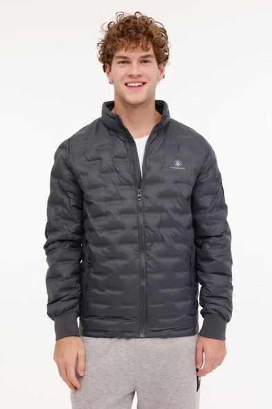 Lumberjack ML AMOTT COAT 4PR 101901045 Erkek Mont Antrasit S-XXL