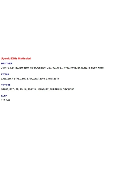 SİNGER Aile Dikiş Makinesi Kıvırma Ayak (3mm) Dar Olan En Çok Kullanılan Genel Makineler Için - Resim 3