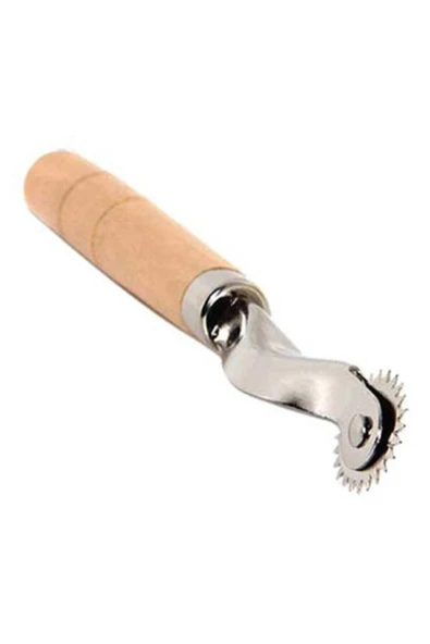 İşkur Makina Ahşap Saplı Terzi Çizgi Ruleti - Resim 2