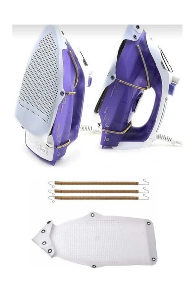 MYEBI Beyaz Teflon Yanmaz Yapışmaz Ütü Altlığı Tabanlık - Resim 6