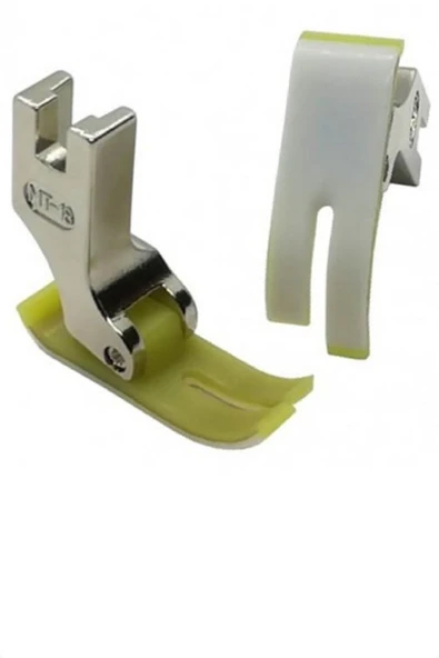 CANARY Teflon Plastik Sert Tabanlı Düz Makine Deri Ayak (sanayi) - Resim 2