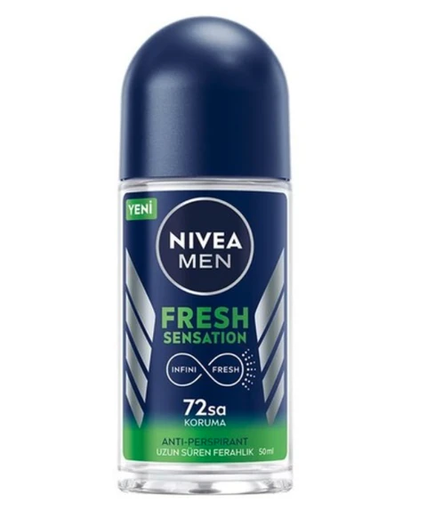 Nivea Men Fresh Sensation Erkek Roll-On Deodorant 50 ml