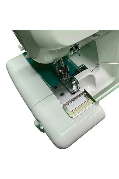Elmas Ev Tipi 3-4 İplik Overlok Makinası, 2 Yıl Garanti, Beyaz Renk - Resim 3