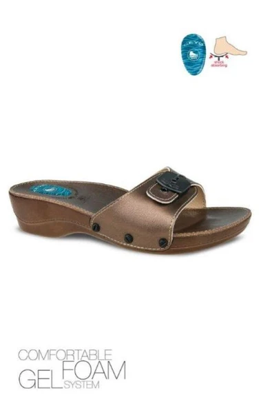 Ceyo Minelli Topuklu-2 Kadın Topuk Jellli Anatomik Terlik - 4