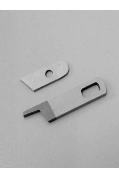 singer pfaff Singer Overlok Makinesi Bıçağı (üst Hareketli Bıçak Ve Alt Sabit Bıçak) Takım Gönderilecektir. - Resim 8