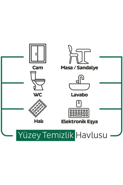 SLEEPY Sleepy Easy Clean Yüzey Temizlik Havlusu&mendili 12x100 (1200 YAPRAK) - 5