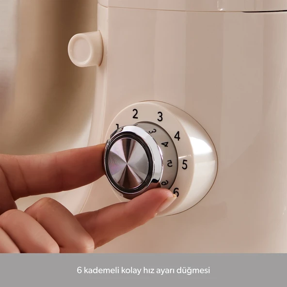 Profashion 3082H Stand Mikser Krem 5.2 Litre - Resim 5