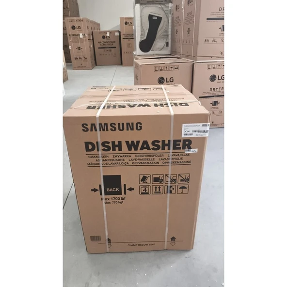 Samsung DW60DG550FSRTR 5 Programlı Bulaşık Makinesi, D Enerji Sınıfı - 5