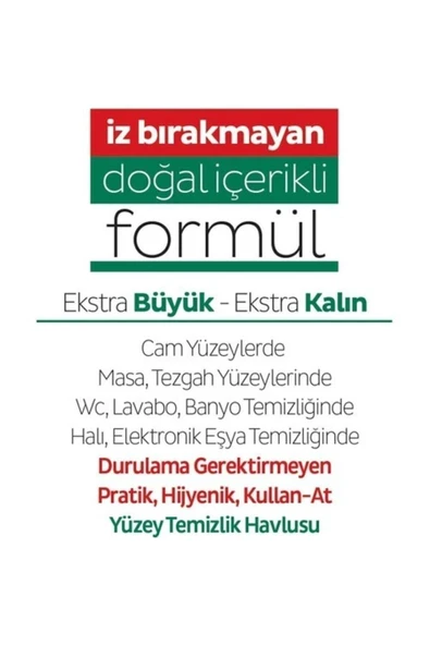 SLEEPY Sleepy Easy Clean Yüzey Tem. Havlusu 100 - Resim 5