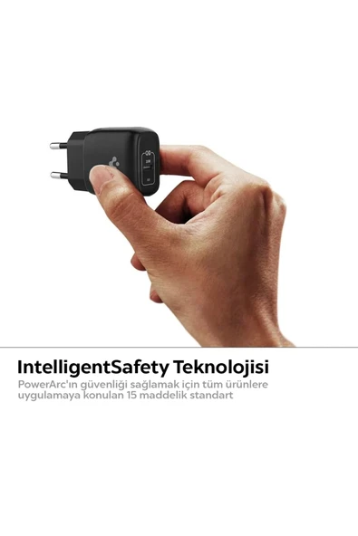 Spigen ACH02070 20 W Type-C Hızlı Şarj Adaptörü - 7