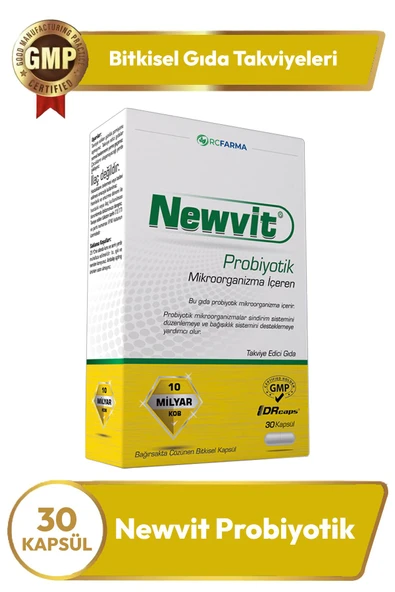 Newvit Probiyotik 30 Kapsül ürün görseli 1