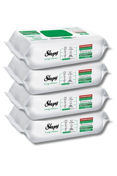 SLEEPY Sleepy Easy Clean Yüzey Tem. Havlusu 100 x4 Adet - Resim 3